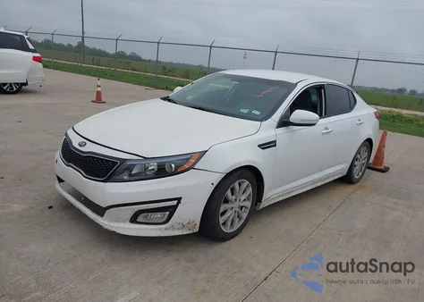 2015 Kia Optima Ex из США, поврежденный, VIN 5XXGN4A76FG491572